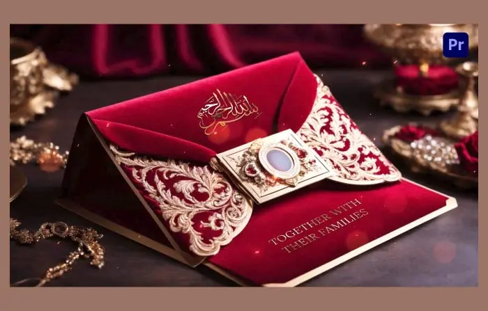 Royal Themed Nikah Ceremony Invitation 3D Slideshow